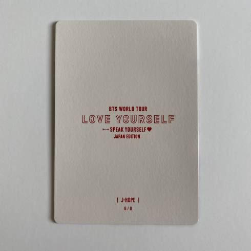 BTS 'LOVE YOURSELF - SPEAK YOURSELF' WORLD TOUR JAPAN EDITION MINI